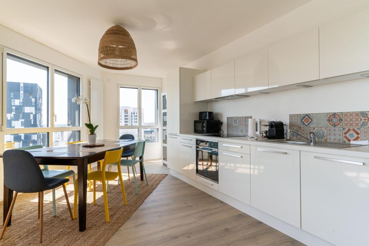Le Manhattan - Grand 3 Chambres - Vue Panoramique น็องต์ ภายนอก รูปภาพ