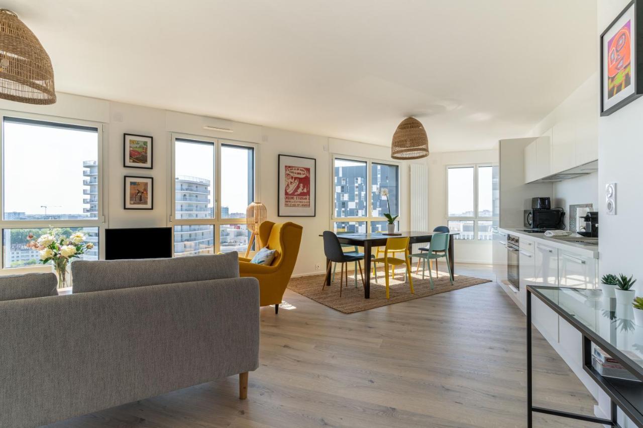 Le Manhattan - Grand 3 Chambres - Vue Panoramique น็องต์ ภายนอก รูปภาพ